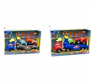 Подарочный набор - Автовоз Смелый гонщик, 2 вида (Boley, 31465F)